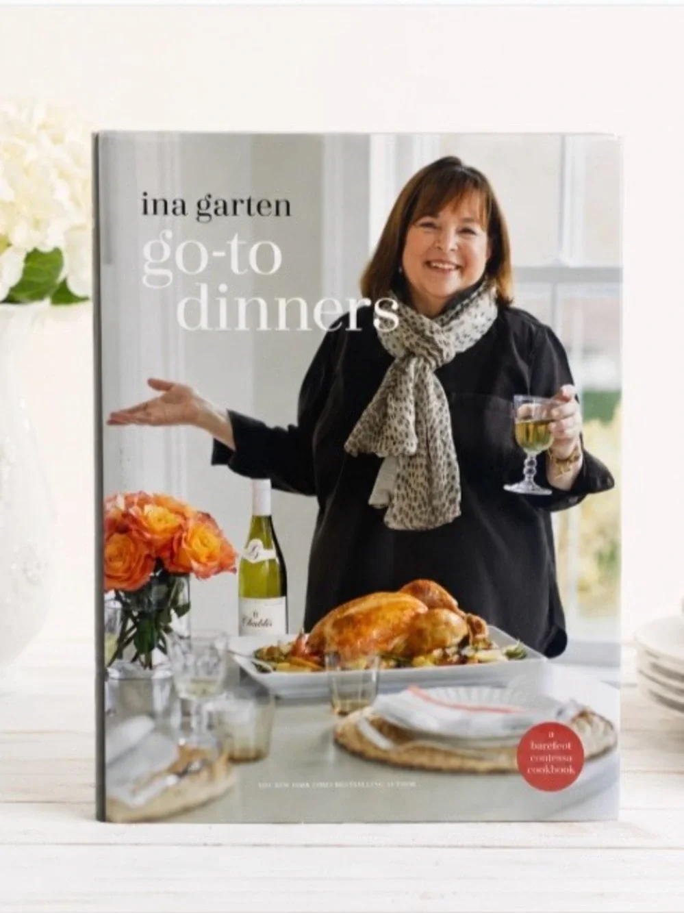 Ina Garten Go To Dinners Cookbook 2022 HC 1st Ed Barefoot Contessa Recipes